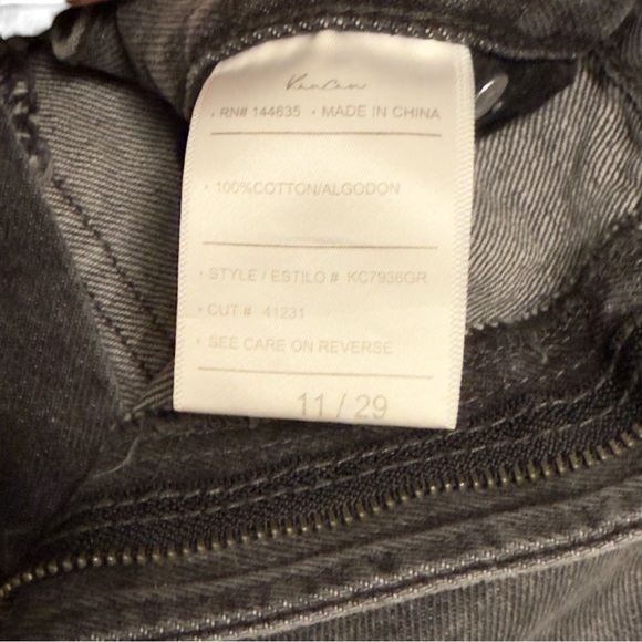 KanCan Estillo Vintage 90s Cargo Mom Jean Shorts Y2K Distressed Hem - Picture 5 of 12